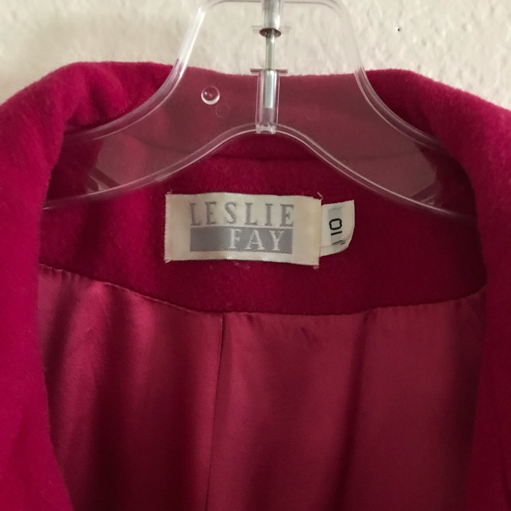 Women’s Coats LESLIE FAY SZ 10 - Picture 4 of 6